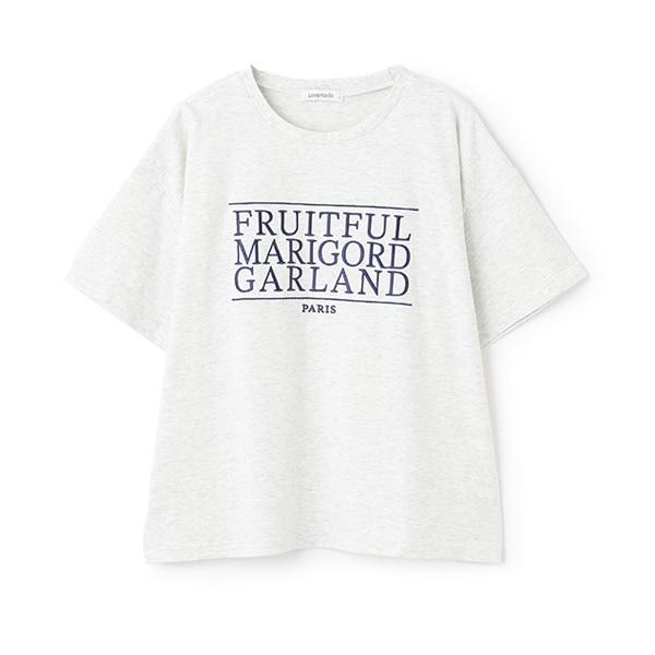 【GOODPRICE】【純棉100%】三段標語刺繡T恤