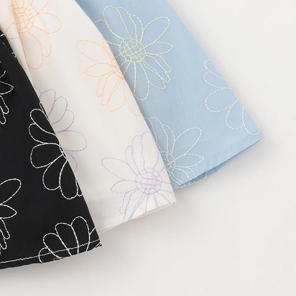 花卉刺繡半身裙(兒童)