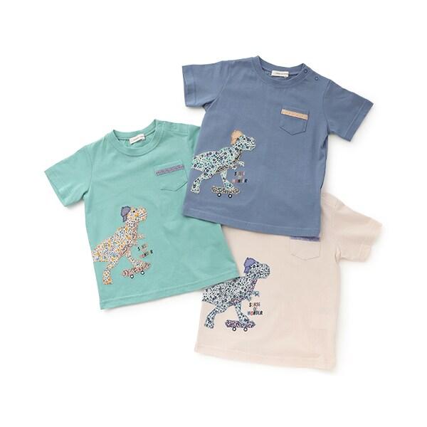 接觸冷感Liberty恐龍T恤