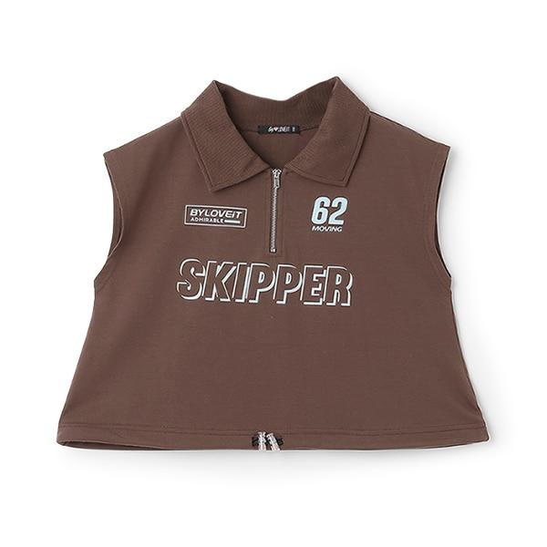 【Cuugal掲載】半拉鍊短袖T恤