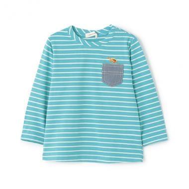 條紋長袖T恤