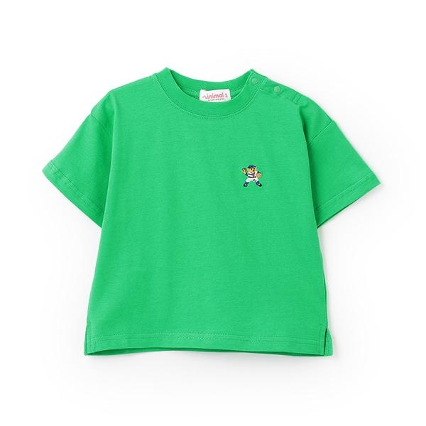 【防汙加工】短袖T恤刺繡多款