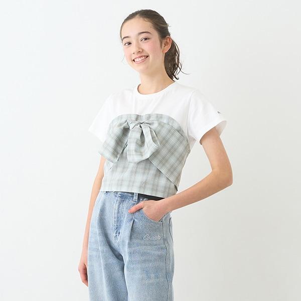 【Nico☆Petit刊載】蝴蝶結吊帶背心T恤