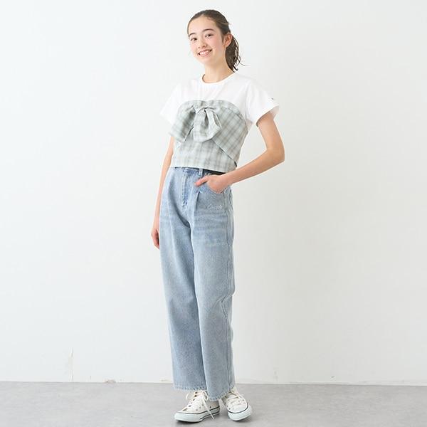 【Nico☆Petit刊載】蝴蝶結吊帶背心T恤