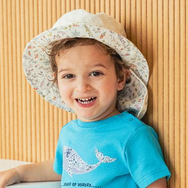 Liberty男童防曬帽