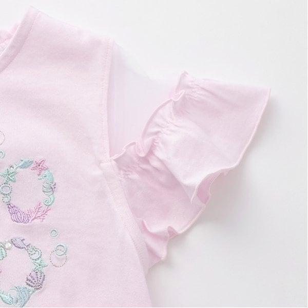 【人氣商品】【直營店無售】海洋元素標誌刺繡短袖T恤