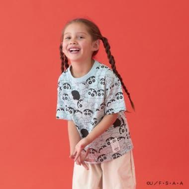 【《蠟筆小新》】【カイテキ天竺】全印花T恤