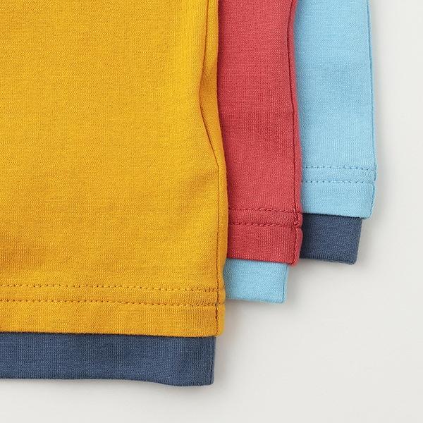 化石印花胸袋短袖T恤