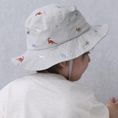【防曬】刺繡漁夫帽