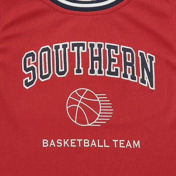 【接觸冷感】拼接款短袖T恤