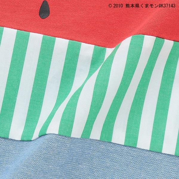 【くまモン】西瓜圖案短袖T恤