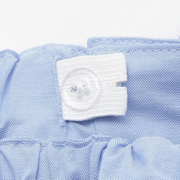 【人氣商品】【直營店無售】貝殼波浪刺繡闊腿裙