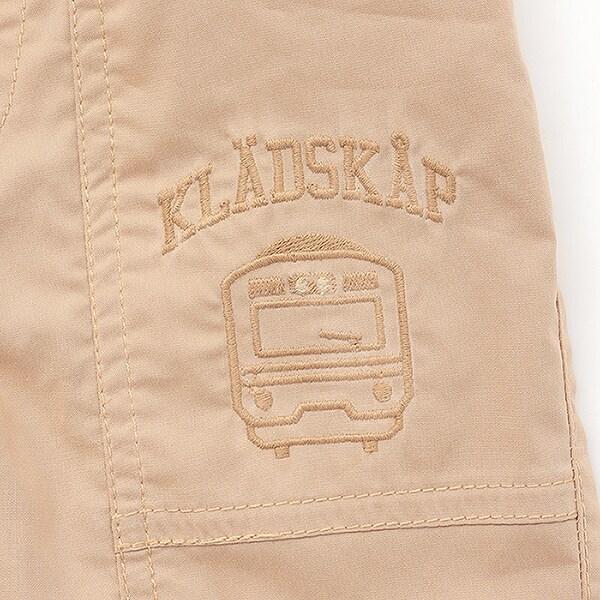 【人氣商品】【直營店無售】電車刺繡五分褲