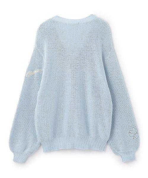 圖案刺繡開衫【韓國時尚】