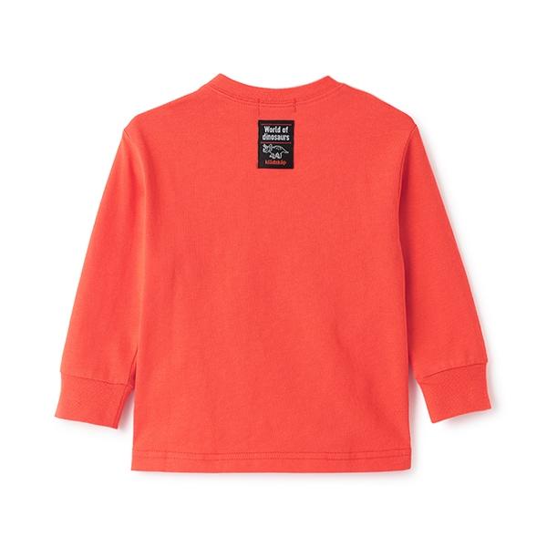 恐龍貼布繡長袖T恤