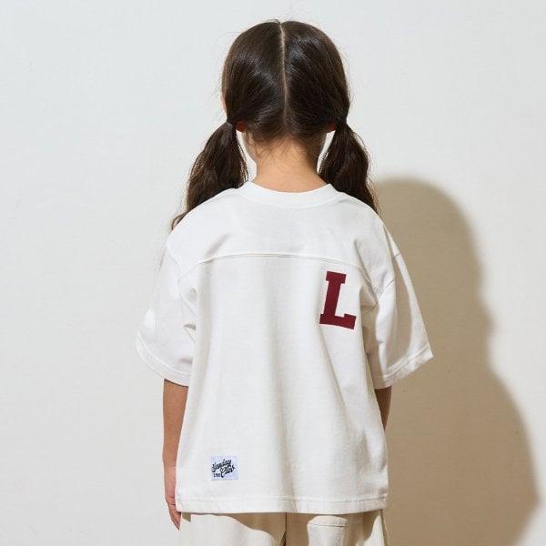 【正反兩穿OK!】【舒適天竺】字母印花T恤