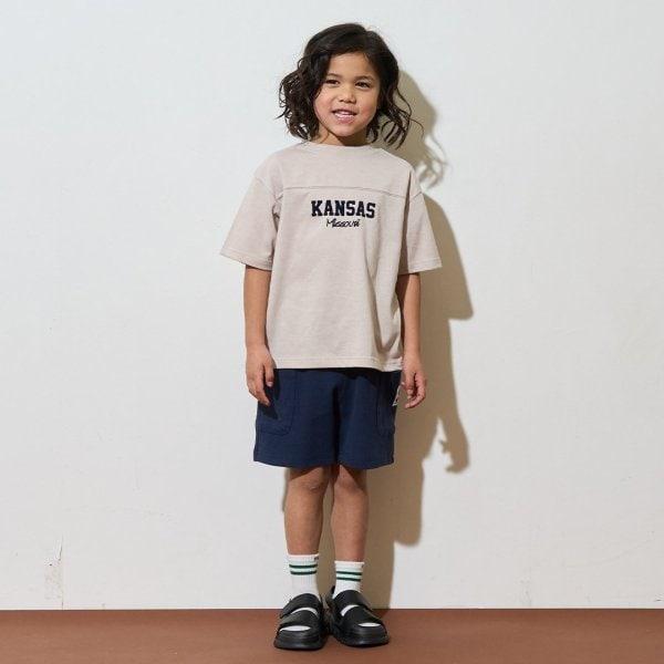 【正反兩穿OK!】【舒適天竺】字母印花T恤