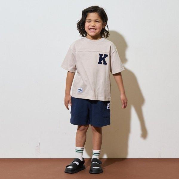 【正反兩穿OK!】【舒適天竺】字母印花T恤