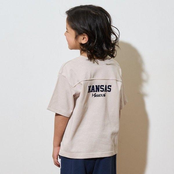 【正反兩穿OK!】【舒適天竺】字母印花T恤