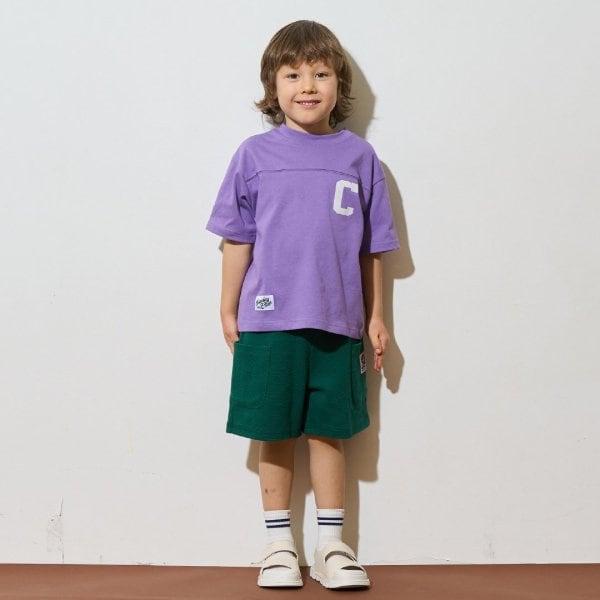 【正反兩穿OK!】【舒適天竺】字母印花T恤