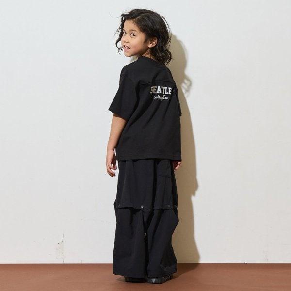 【正反兩穿OK!】【舒適天竺】字母印花T恤