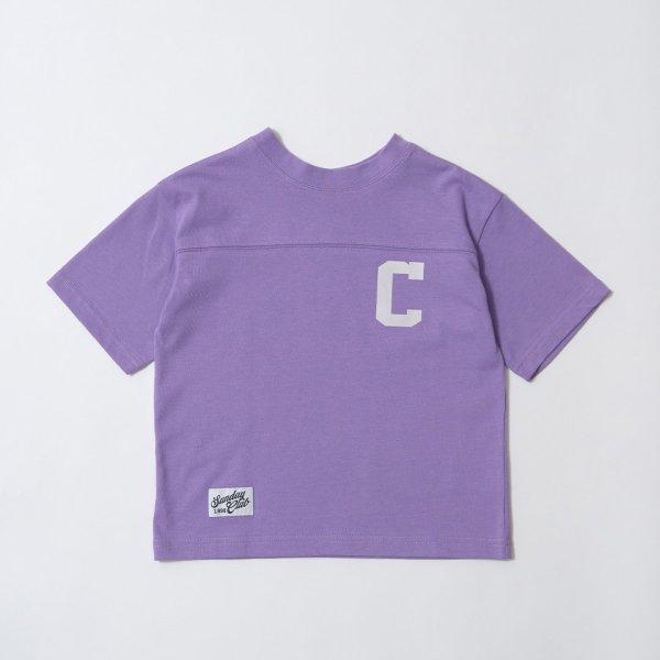 【正反兩穿OK!】【舒適天竺】字母印花T恤