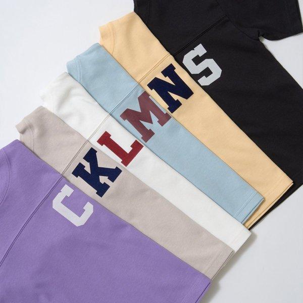 【正反兩穿OK!】【舒適天竺】字母印花T恤