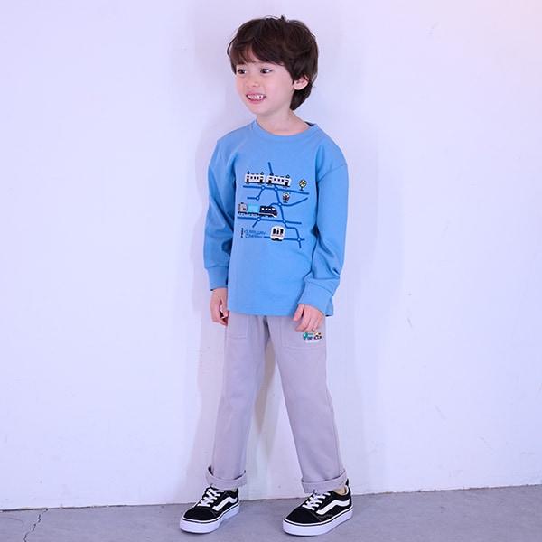 電車線路圖長袖T恤