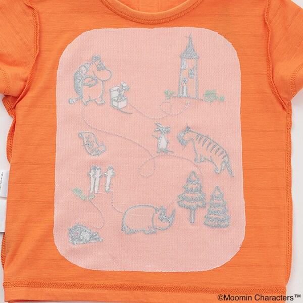 《姆明》/探險刺繡短袖T恤