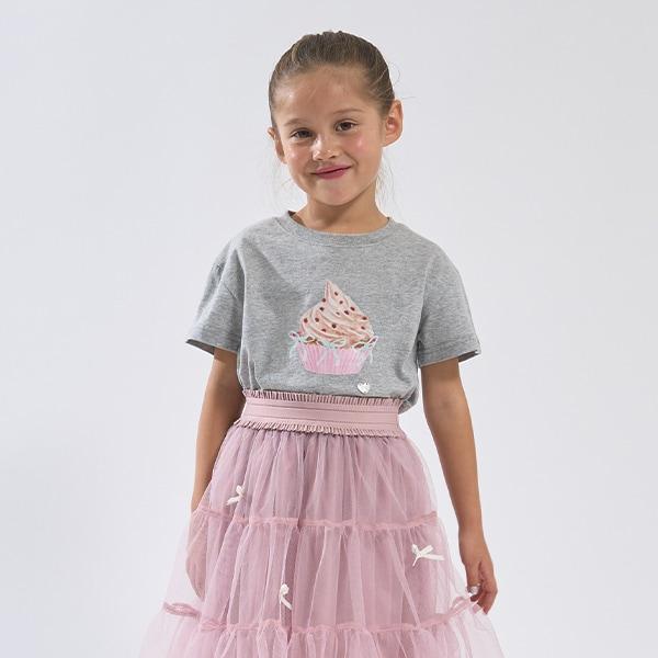 【軟棉】多款蝴蝶結圖案印花T恤