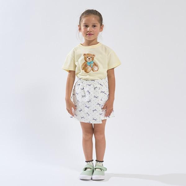 【軟棉】多款蝴蝶結圖案印花T恤