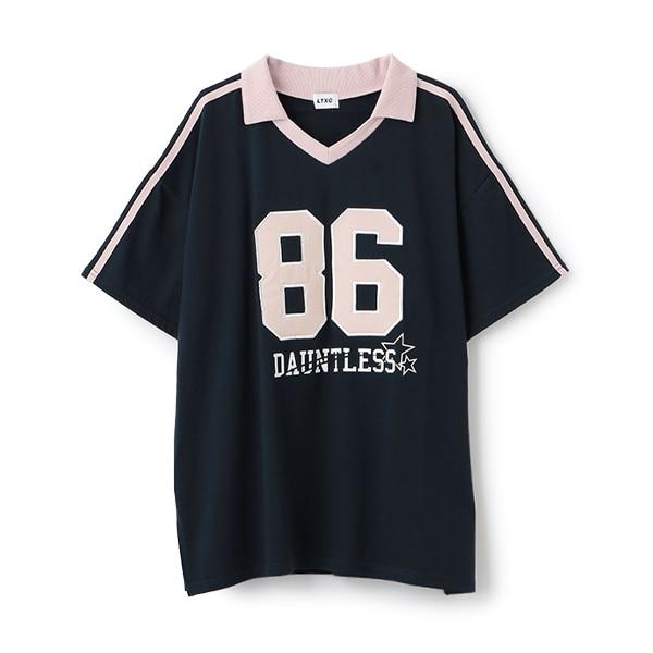 【LTXC】【吸水速幹/清爽】數字寬鬆T恤