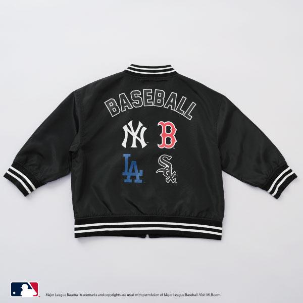 【MLB】徽章印花夾克