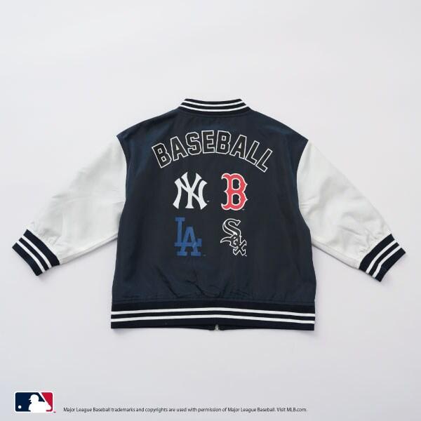 【MLB】徽章印花夾克