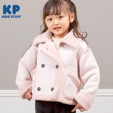 KP 閃光仿麂皮大衣(110~140)