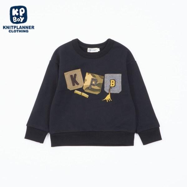KPBOY KPB徽章口袋裝飾衛衣(80~140)