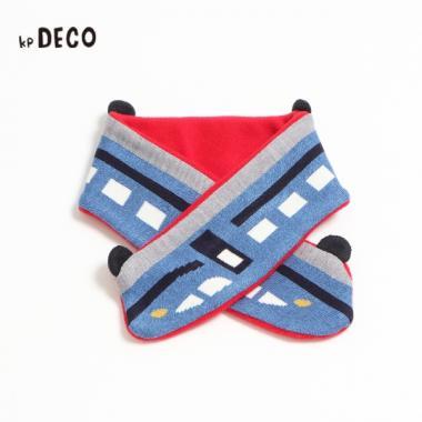 KPDECO 電車圖案圍巾(S~M)