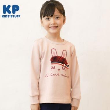 KP貝雷帽mimi貼花衛衣(80~150)