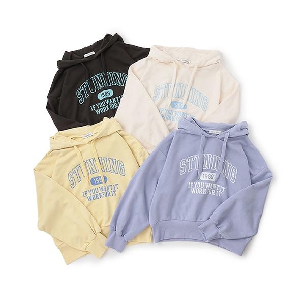 【GOODPRICE】學院風簡約連帽衛衣