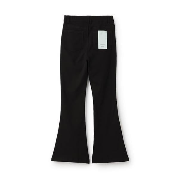 【基礎款】牛仔斜紋喇叭褲