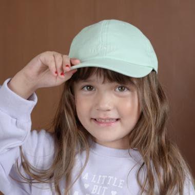 拼色LOGO刺繡蝴蝶結棒球帽