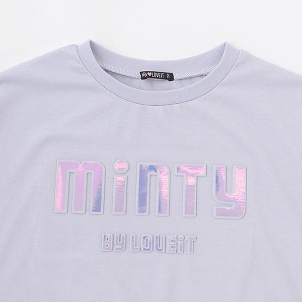 【Cuugal8月號掲載】【接觸冷感】壓紋抽繩T恤