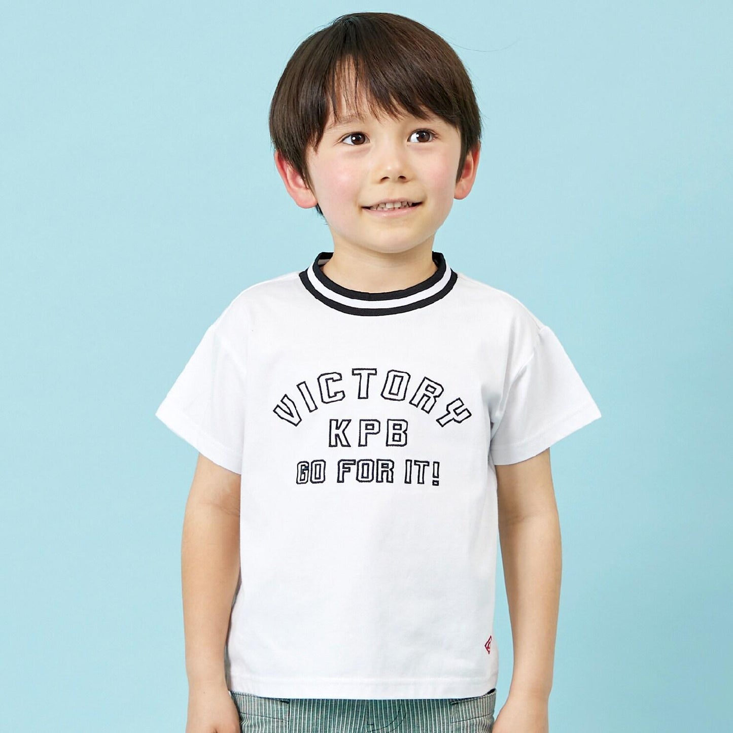 羅紋翻領短袖T恤