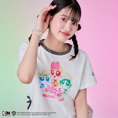 【The Powerpuff Girls】撞色圓領T恤