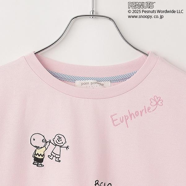 【《PEANUTS》】【接觸冷感】塗鴉T恤