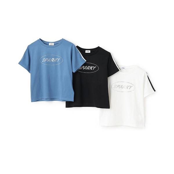 【LTXC】【吸水速幹/清爽】水鑽T恤