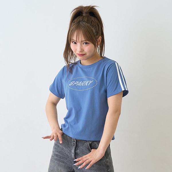 【LTXC】【吸水速幹/清爽】水鑽T恤