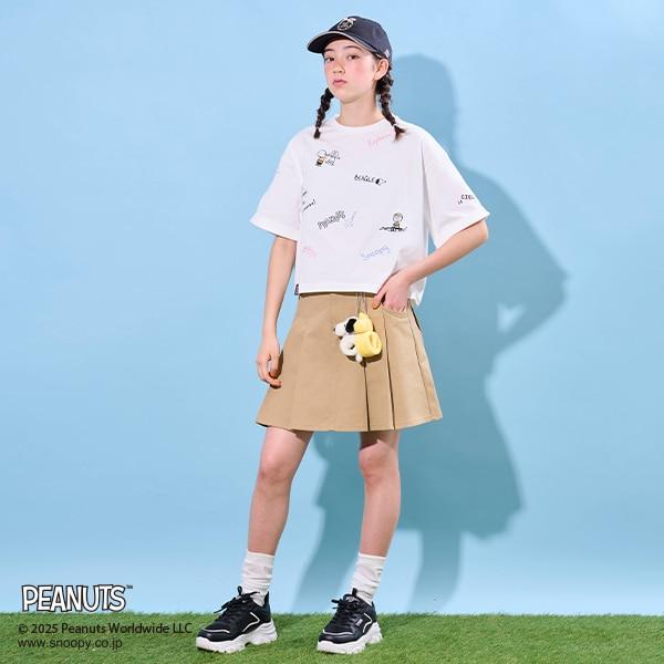 【《PEANUTS》】【接觸冷感】塗鴉T恤