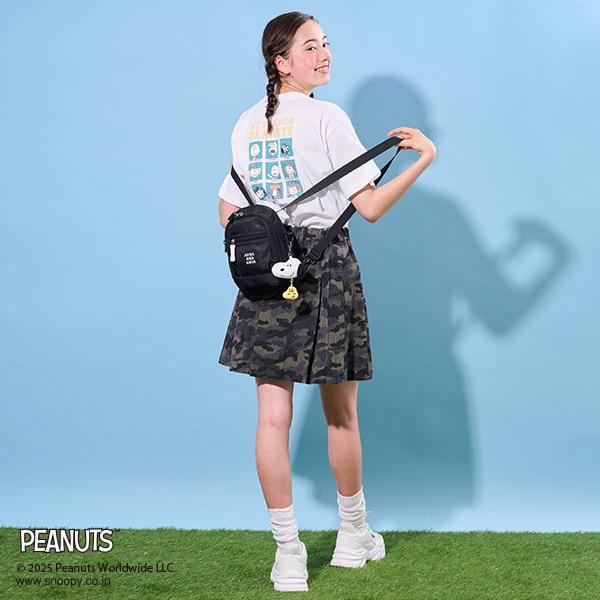 【《PEANUTS》】【接觸冷感】學院風T恤