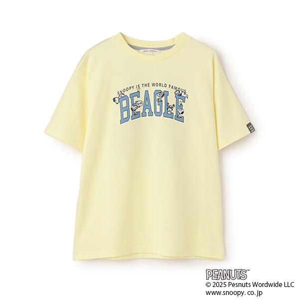 【《PEANUTS》】【接觸冷感】學院風T恤